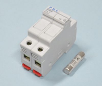 Sulakepesä DIN-kiskoon 2-osainen 10,3x38mm 32A