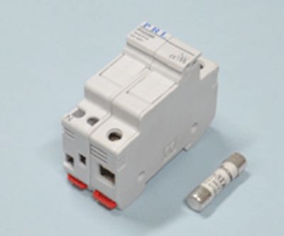 Sulakepesä DIN-kiskoon 2-osainen 10,3x38mm 32A