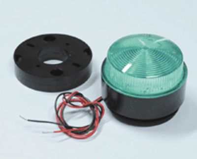 Strobo-vilkku 24Vdc vihreä