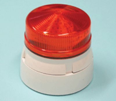 Strobo-vilkku 12Vdc/24Vdc, oranssi