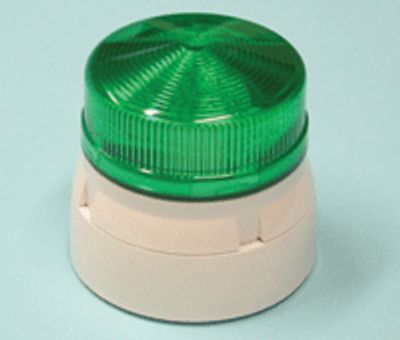 Strobo-vilkku 12Vdc/24Vdc, vihreä