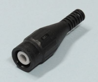 BNC-pistoke puristettava eristetty RG-58U musta