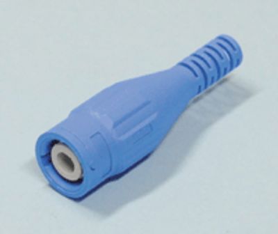 BNC-pistoke puristettava eristetty RG-58U sininen