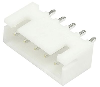 Runkoliitin piirilevylle XH-sarja 5-nap. (A2501WV-5P1 / B5B-XH-A)