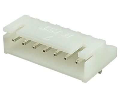 Runkoliitin piirilevylle kulma XH-sarja 7-nap. uros (S7B-XH-A)