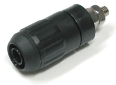 Turvabanaanihylsy 4mm musta