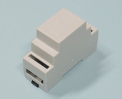 Modulikotelo DIN-kiskoon 34,6x89x62,8mm harmaa