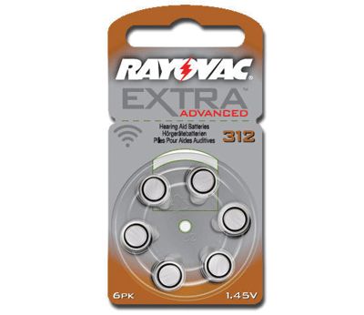 Kuulokojeparisto PR41 Extra 1,45V 200mAh 7,9x3,6mm 6kpl/pkk