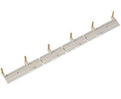 Kytkentäsilta DIN-kiskoon asennettaville relekannoille R-27mm