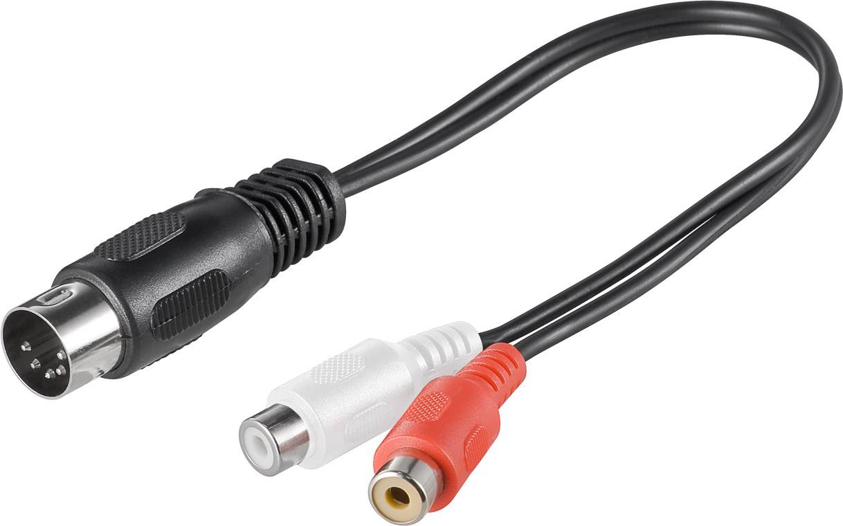 DIN/RCA-liitäntäkaapelit