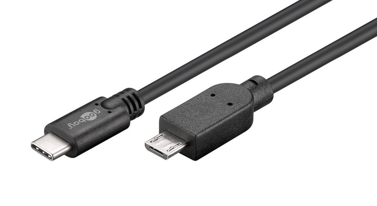 USB-C/micro-USB-B -liitäntäkaapelit
